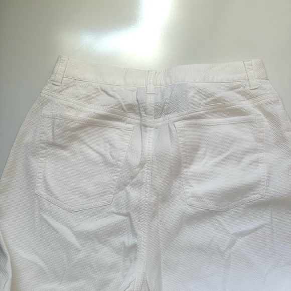 Ralph Lauren Jean Style 98% Cotton 2% Lycra Elastine White Pants - Picture 2 of 6